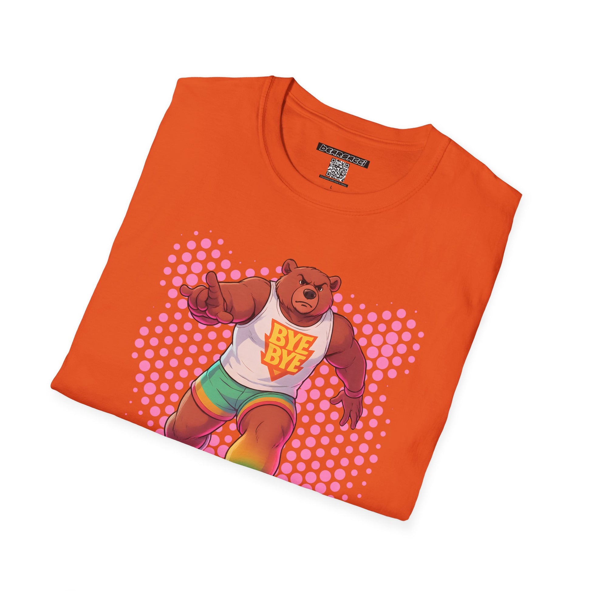GymBros®: Bye Bye Bad Decisions Bear │ Softsyle T-shirt
