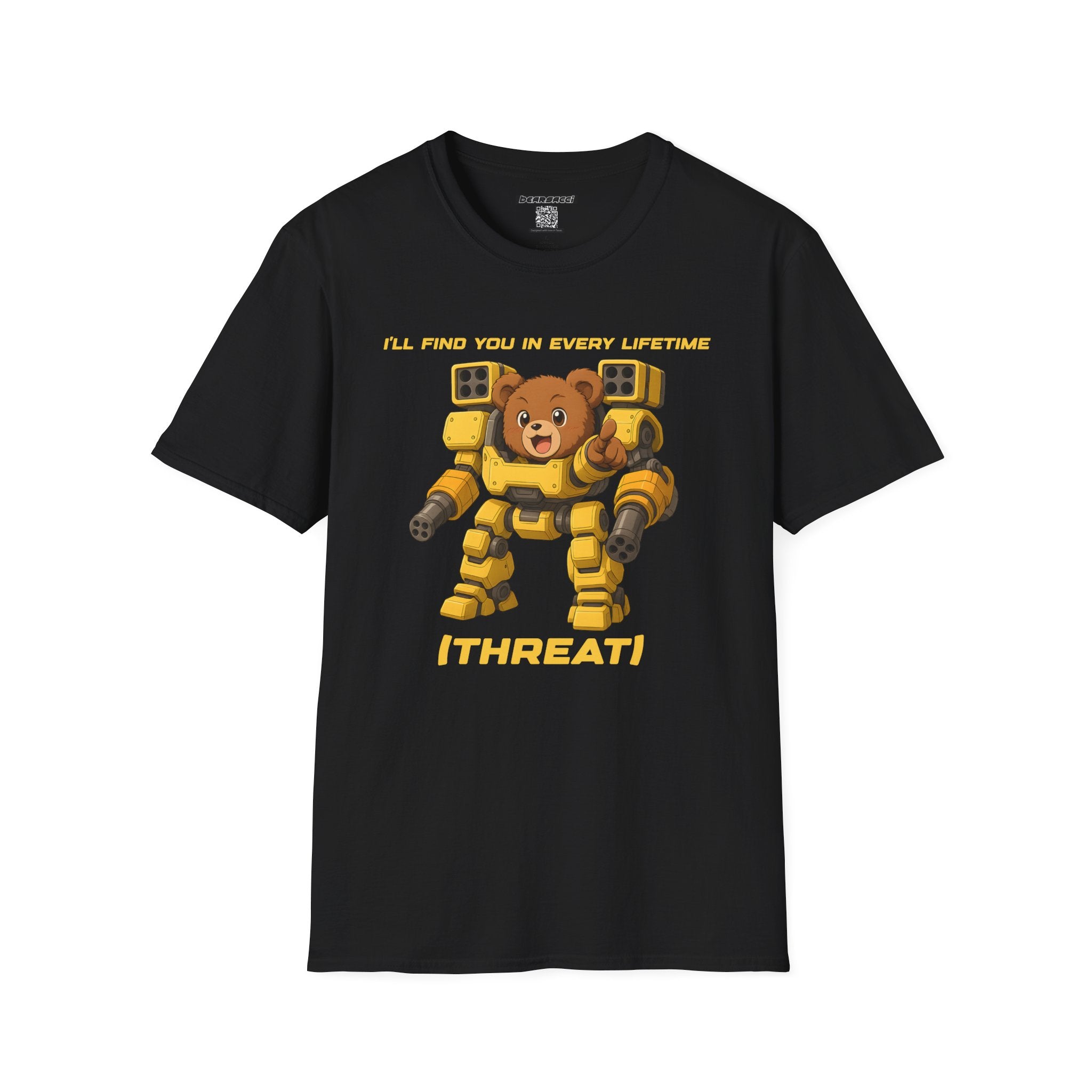 HyperPop®: Mech My Day (Love is a Threat) │ Softsyle T-shirt