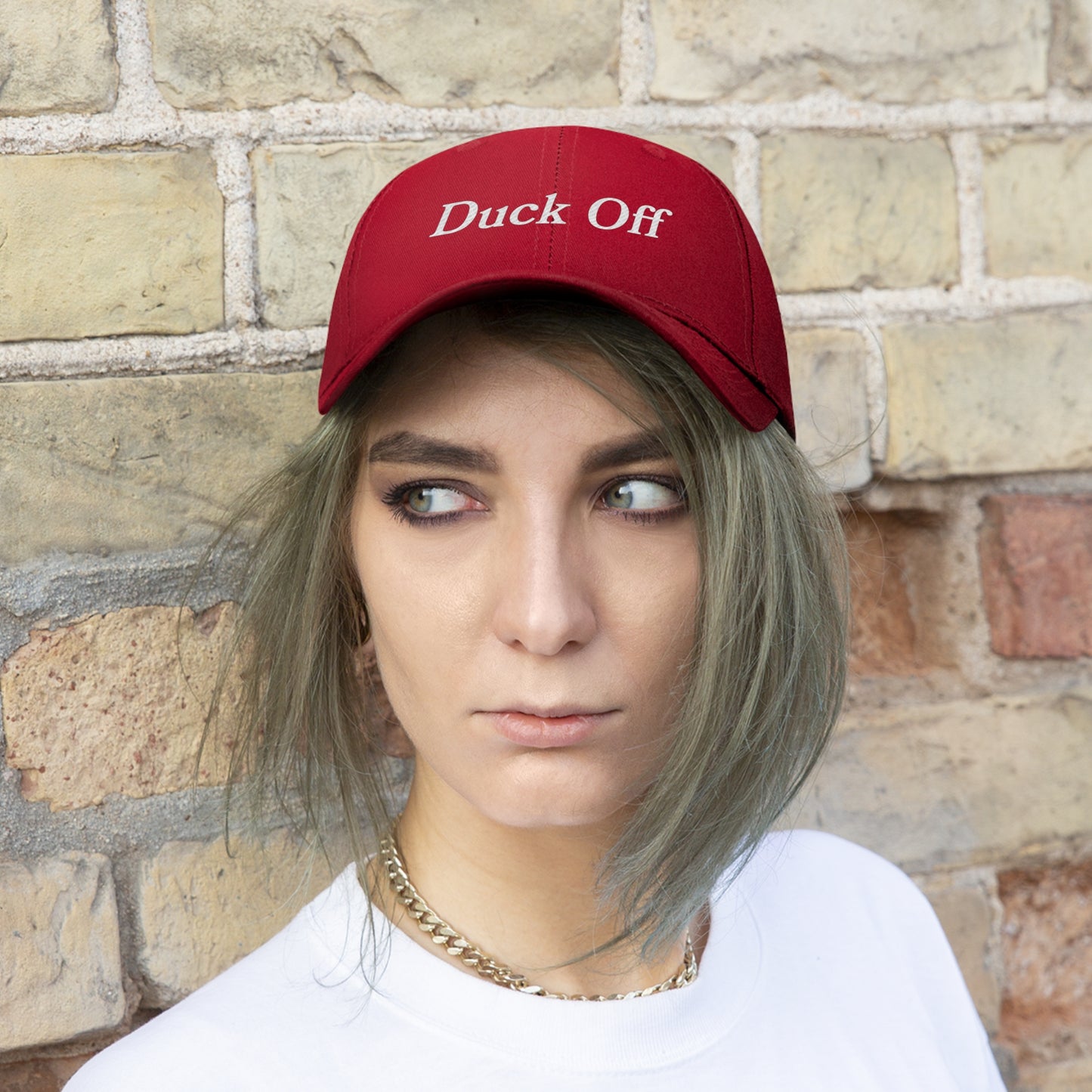 Duck Off │ Unisex Twill Hat