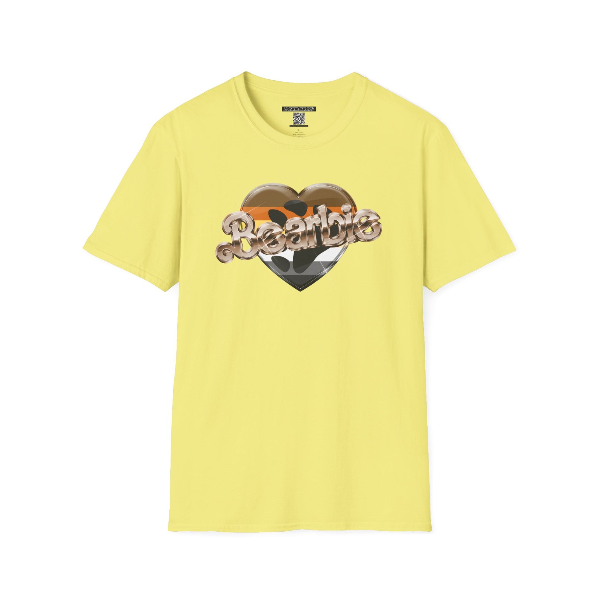 Bearbie®: Heart Claw Logo (Bear Flag Version)│ Softsyle T-shirt