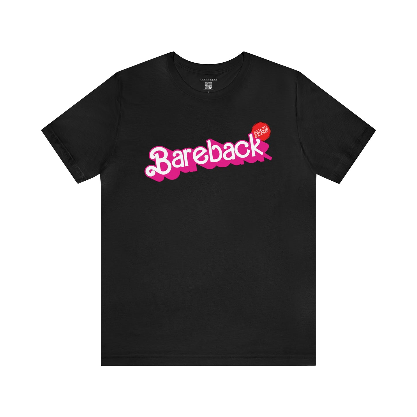 Bearbie™ X Slutpride™: Bareback Logo │Premium Jersey T-shirt