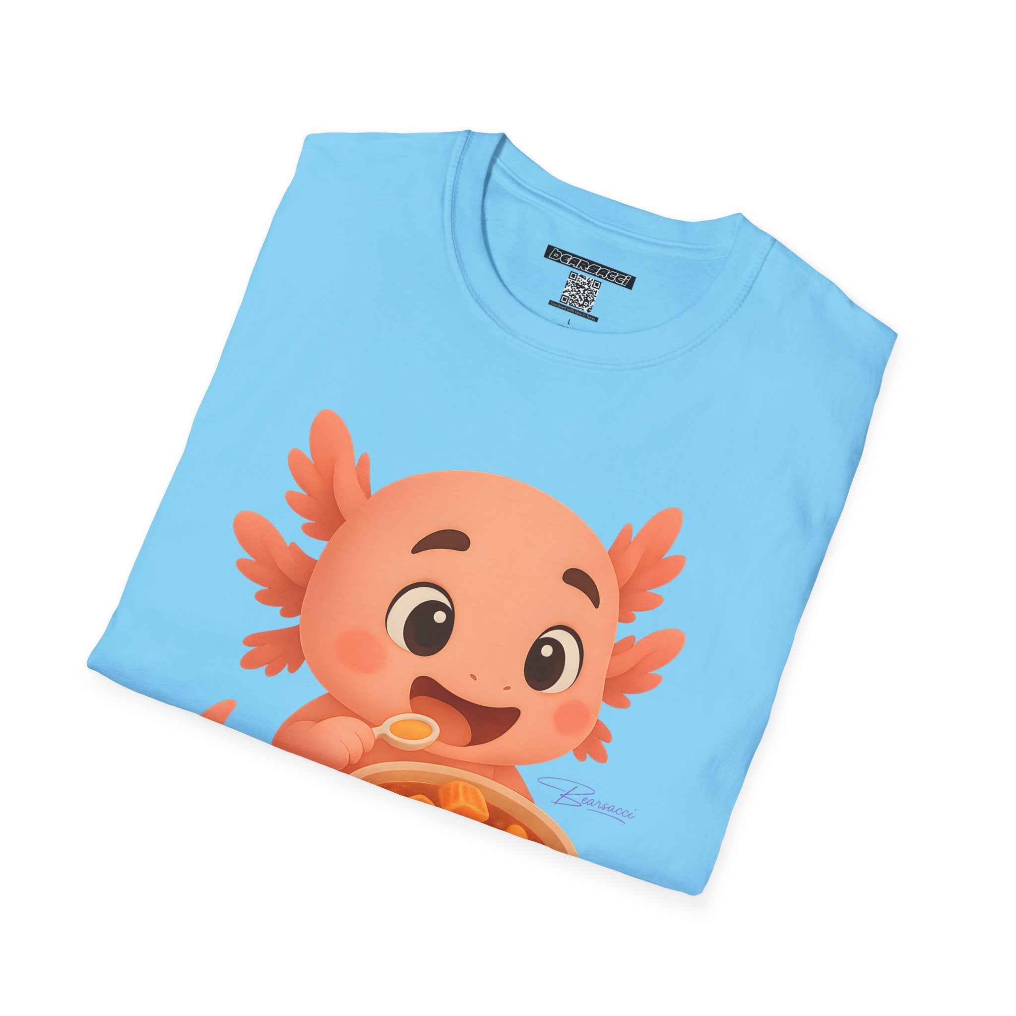 PeroLike X HyperPop®: Axolotl Menudo │ Softsyle T-shirt