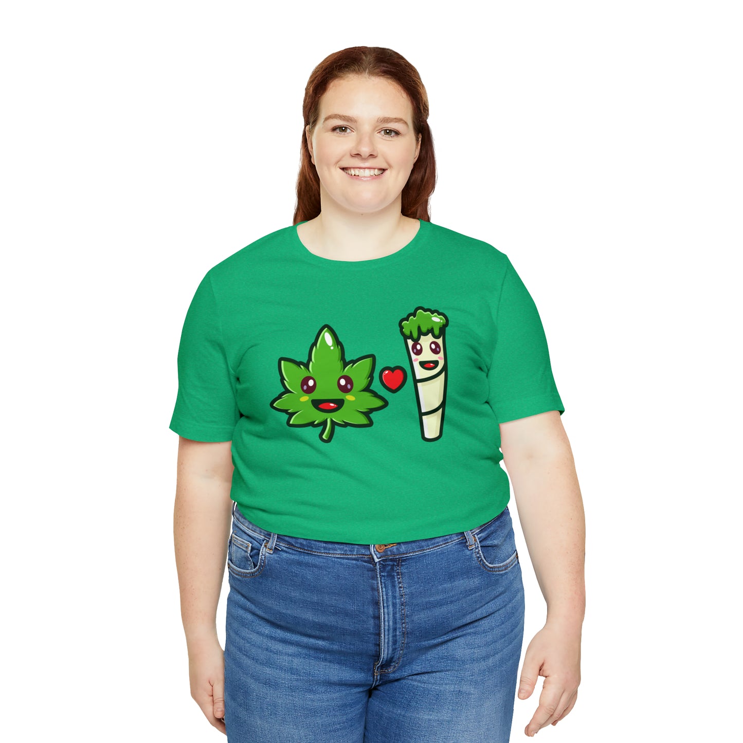 Stoney: Leafy Loves Blunty  │Premium Jersey T-shirt