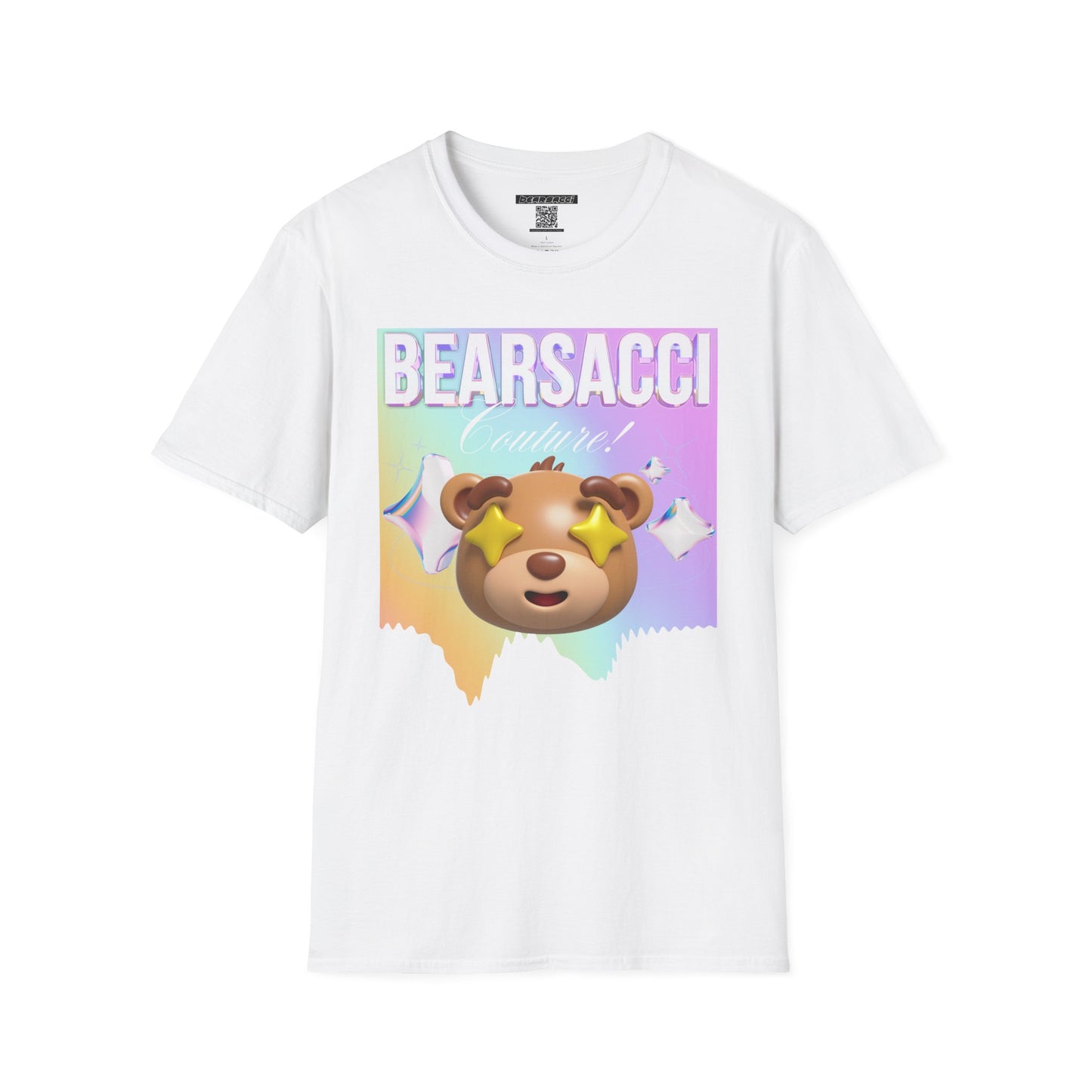 Fake Designer™: Holo Teddy Bear│ Softsyle T-shirt