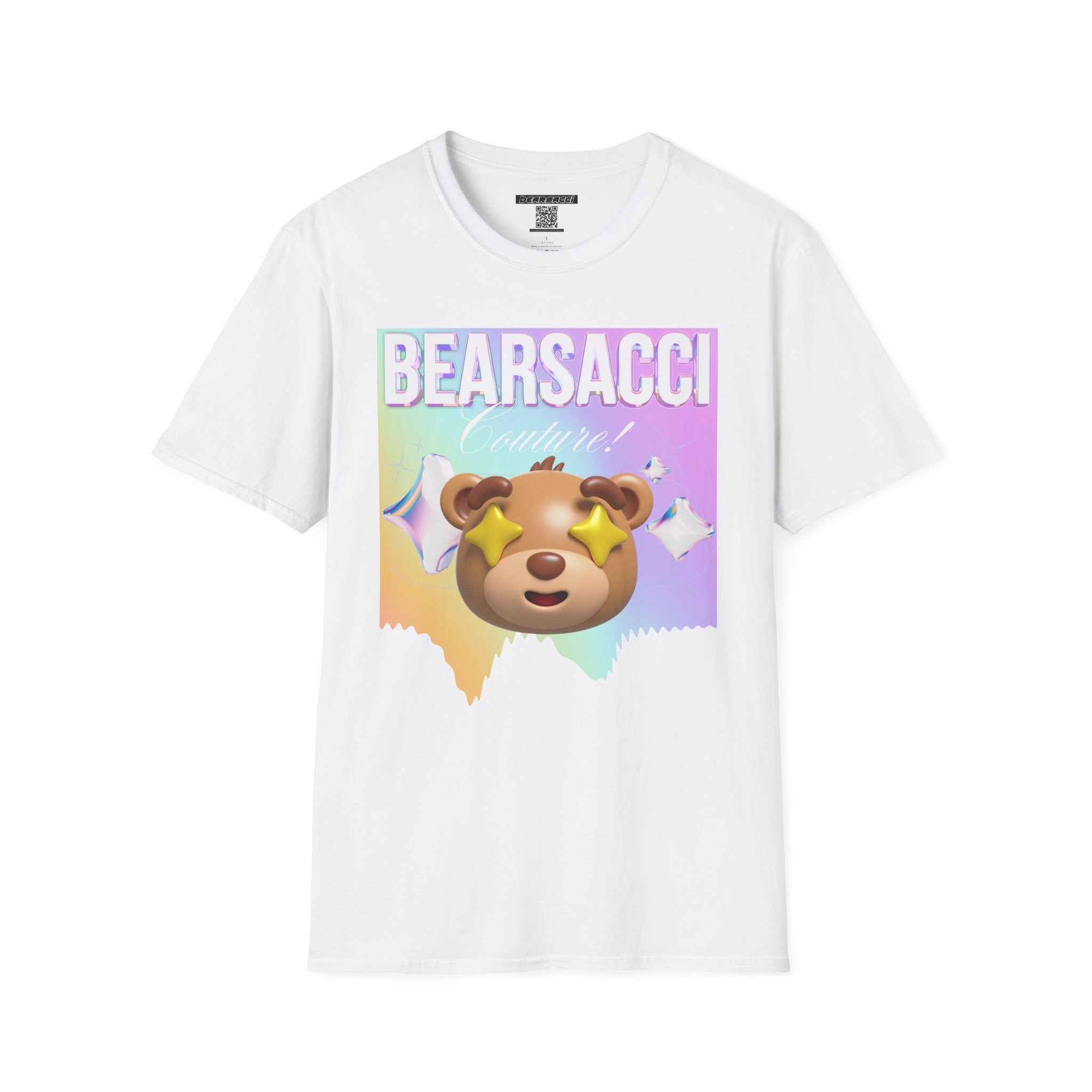 Fake Designer™: Holo Teddy Bear│ Softsyle T-shirt