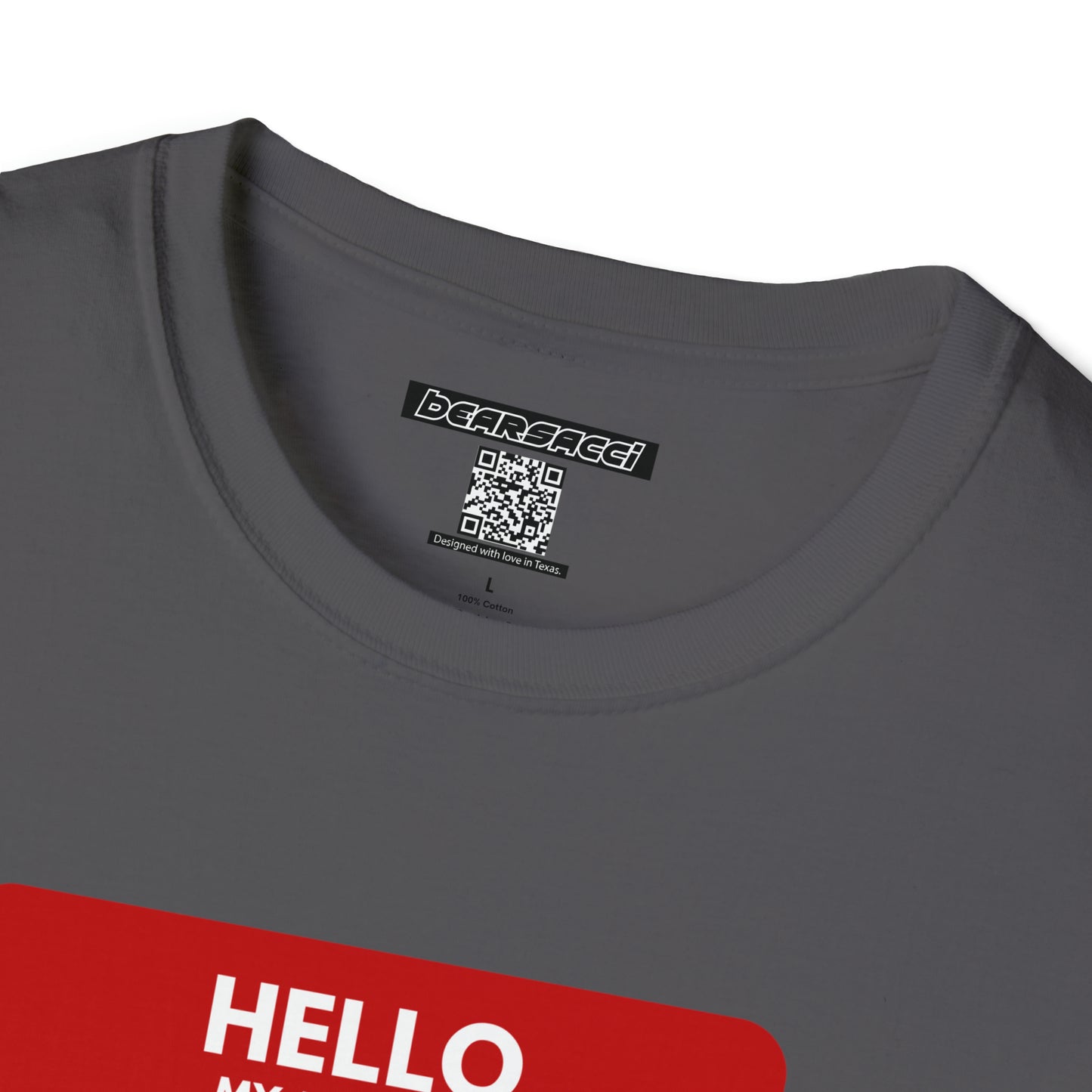 SlutPride™: Hello My Name Is Kinky Fuk │ Softsyle T-shirt