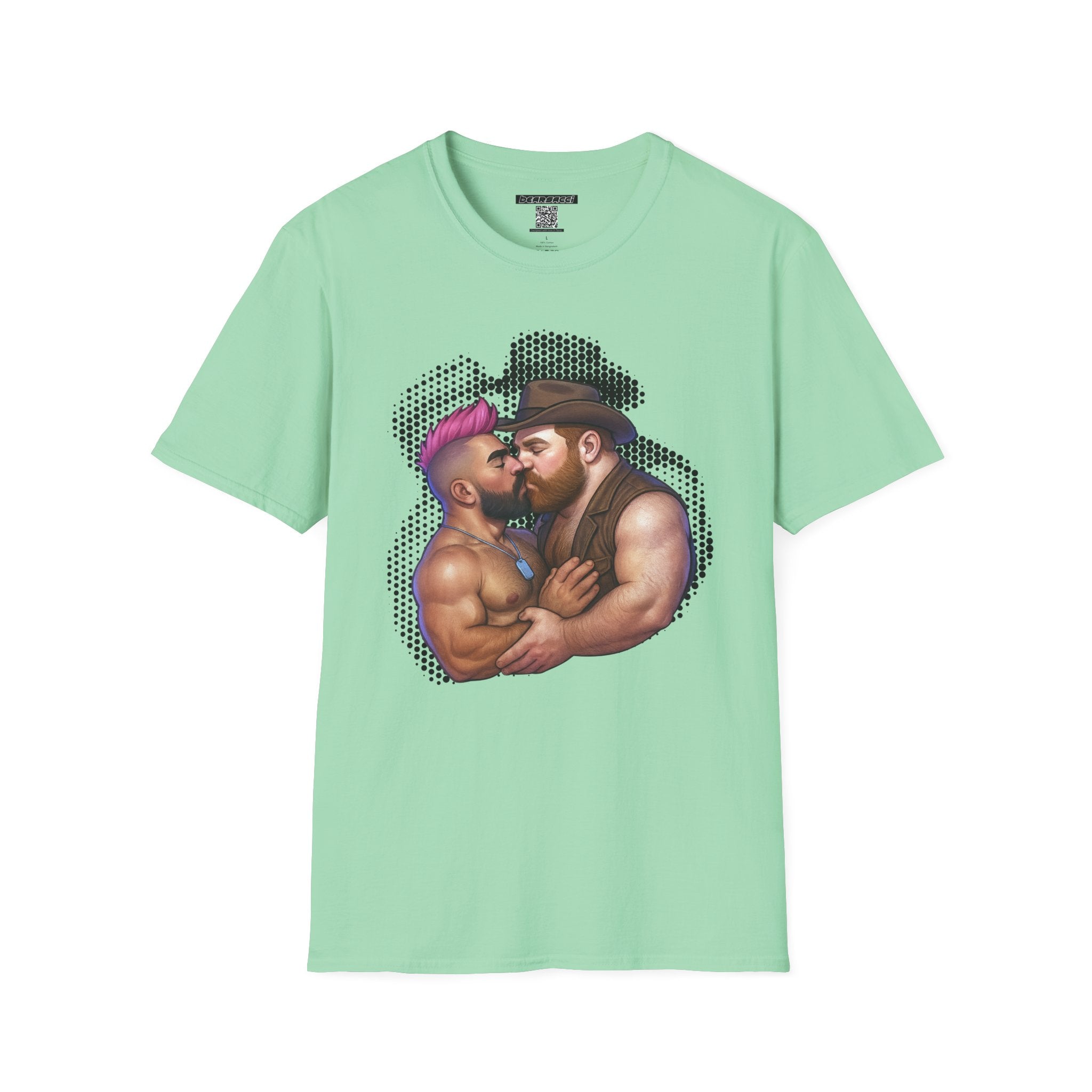 Bearsacci™: Cowboy & MMA Fighter│ Softsyle T-shirt