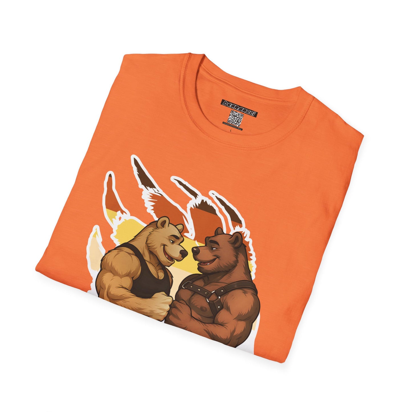 Bearsacci™: Fist Bumping Bears │ Softsyle T-shirt