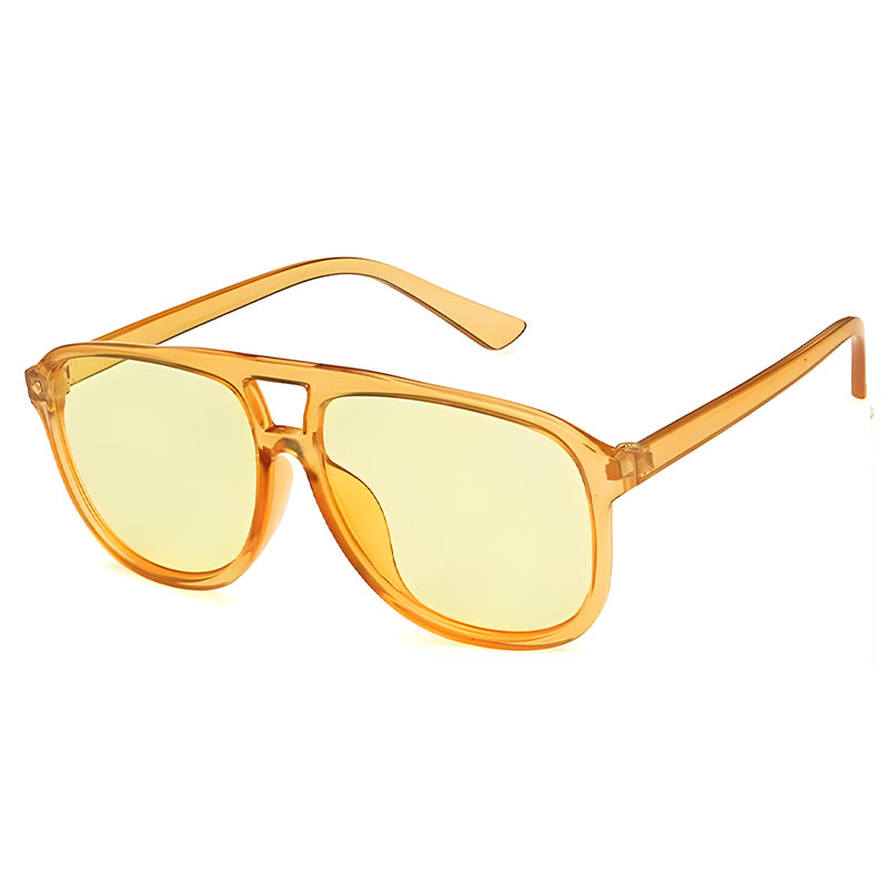 Fake Designer™: Harry's Soft-Square Aviators │ Oversized Acetate Luxury Sunglasses