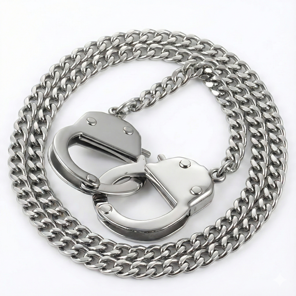 Fake Designer™: Cuff Chain │ Plated Stainless Steel Chain