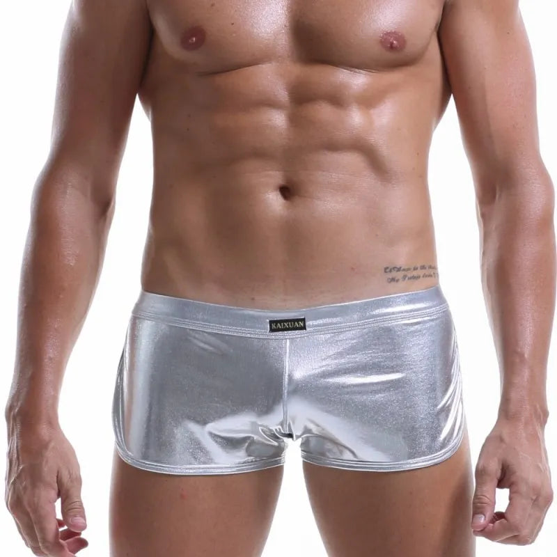 OT™ X SlutPride™: Metallic Ranger Panty Shorts/Silkies│ Metallic Underwear