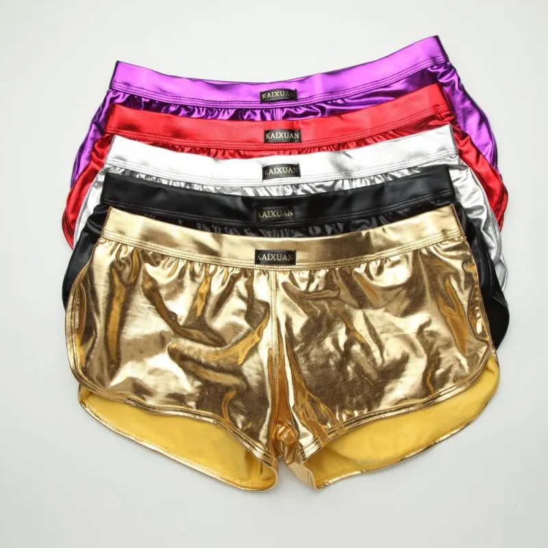 OT™ X SlutPride™: Metallic Ranger Panty Shorts/Silkies│ Metallic Underwear