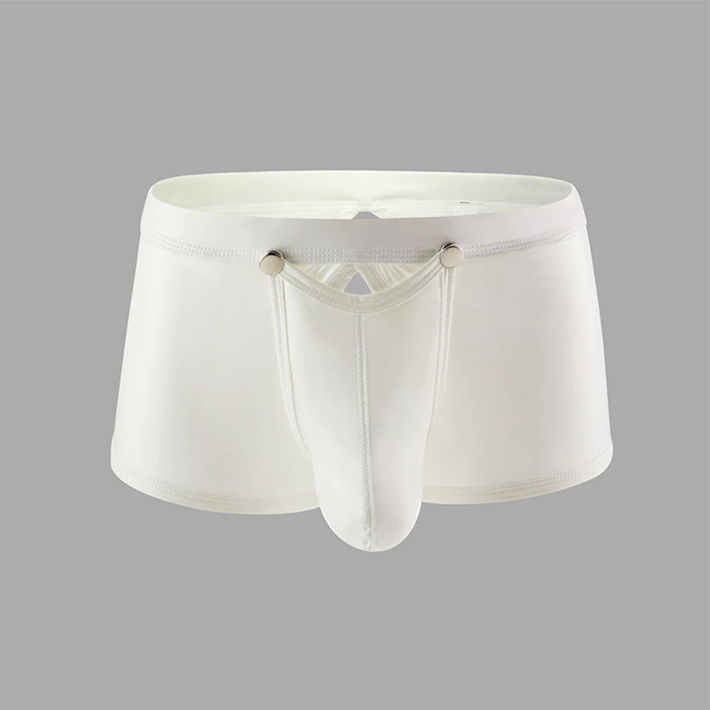 OT™ X SlutPride™: Removable Pouch Boxer Briefs│ Faux Leather Underwear