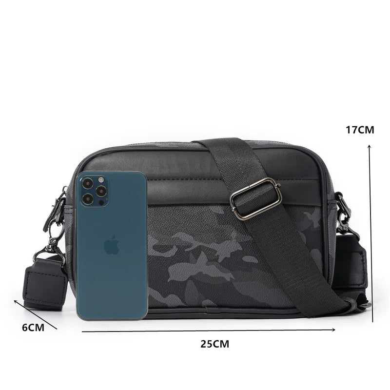 FakeDesigner™: Leisure Camouflage Messenger │ Classic Sling Bag Crossbody