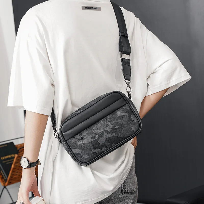 FakeDesigner™: Leisure Camouflage Messenger │ Classic Sling Bag Crossbody