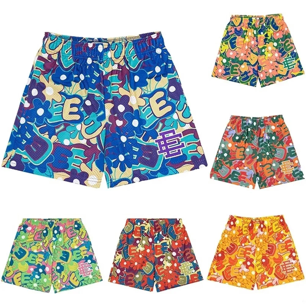 Fake Designer™: EE Limited Edition Patterns │ Premium Designer All-Over-Print Mesh Basketball Shorts