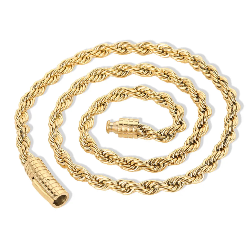 Fake Designer™: Vice Rope Chain │ Plated Stainless Steel Chain