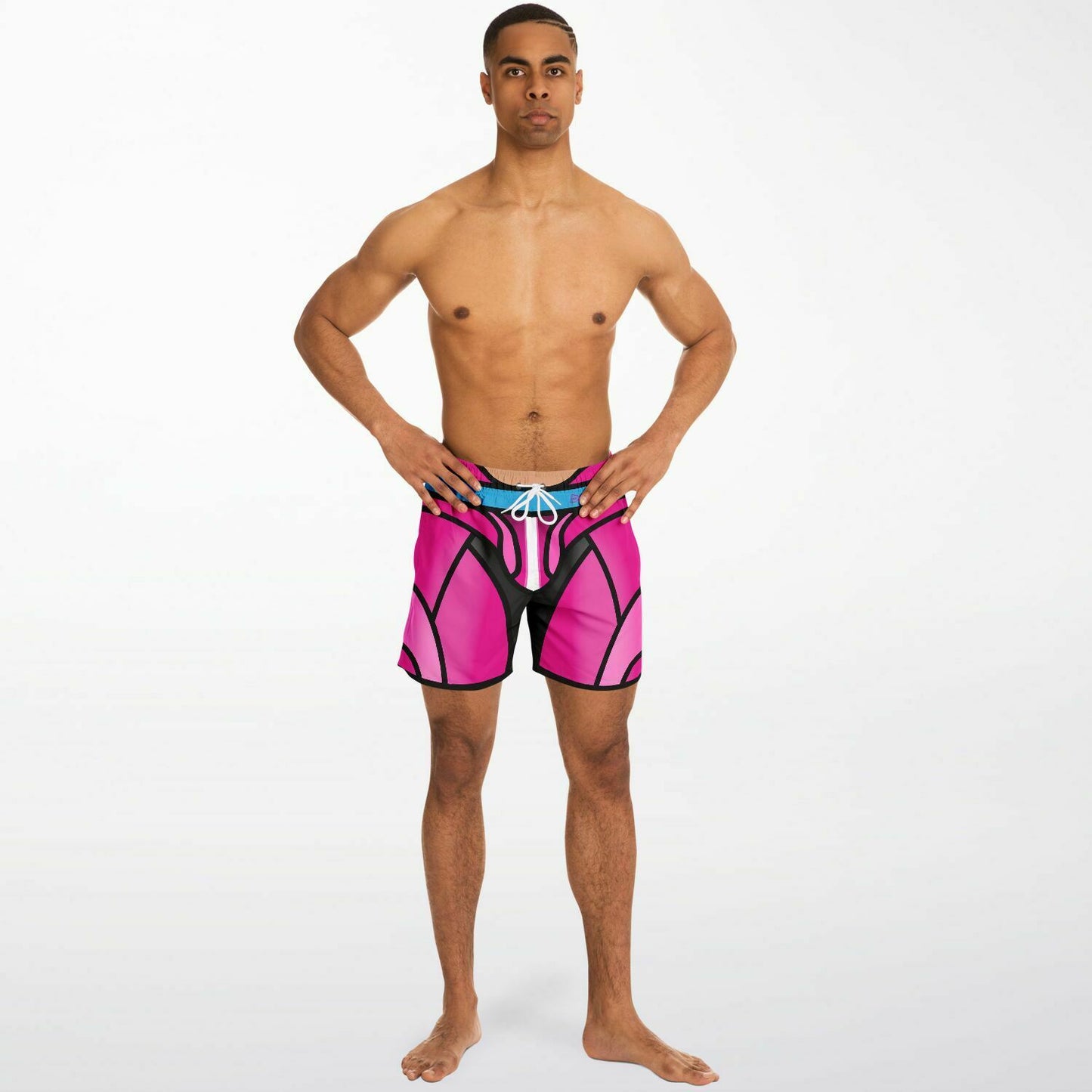 Zeus "Bearbie" Colorway │ Trompe L'Oeil Swim Trunks