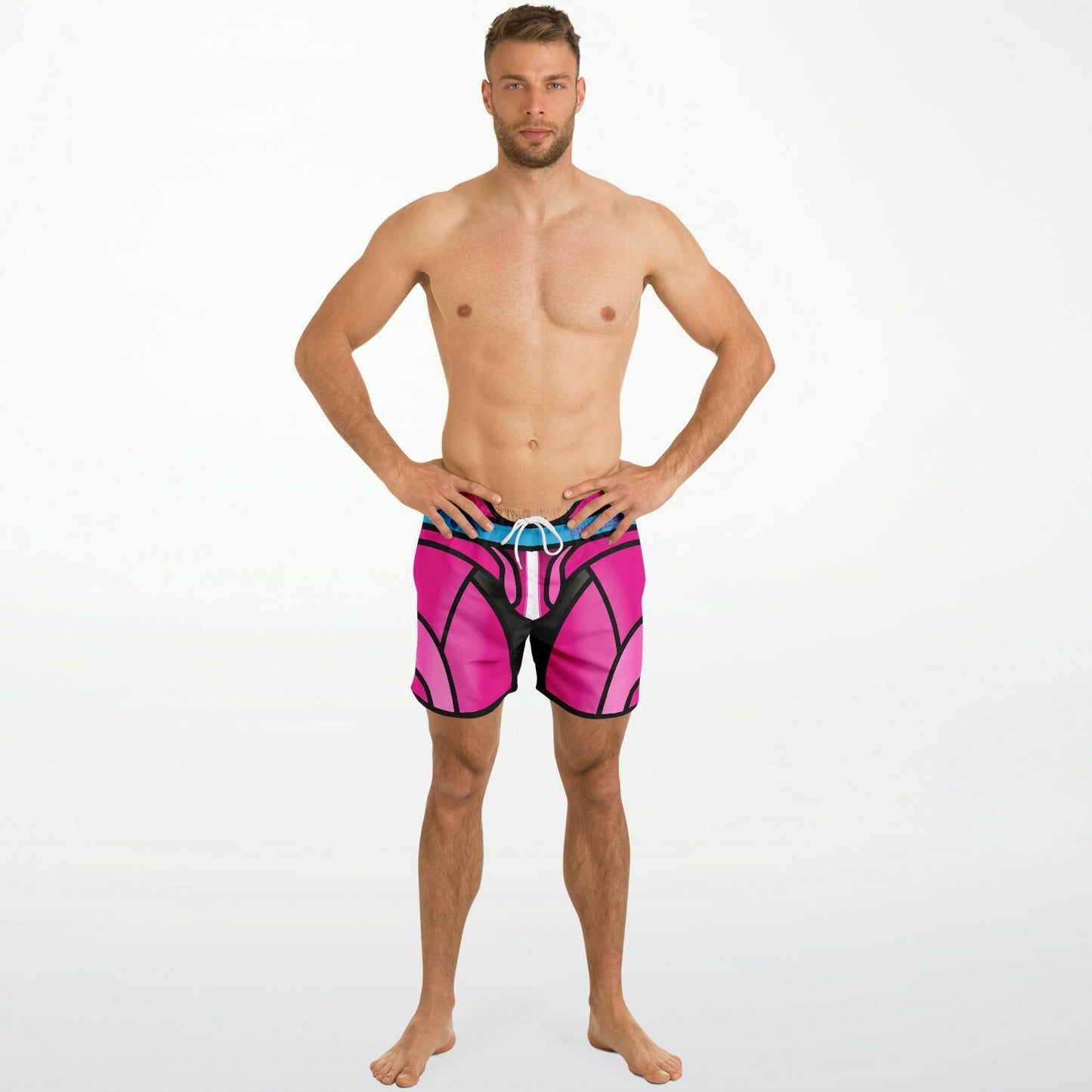 Zeus "Bearbie" Colorway │ Trompe L'Oeil Swim Trunks