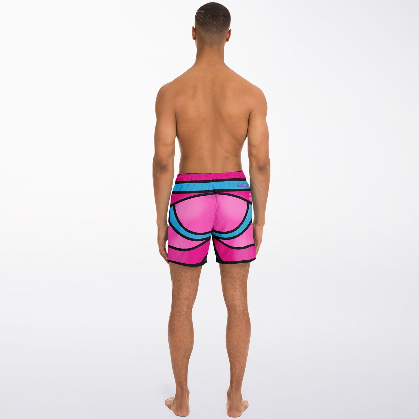 Zeus "Bearbie" Colorway │ Trompe L'Oeil Swim Trunks