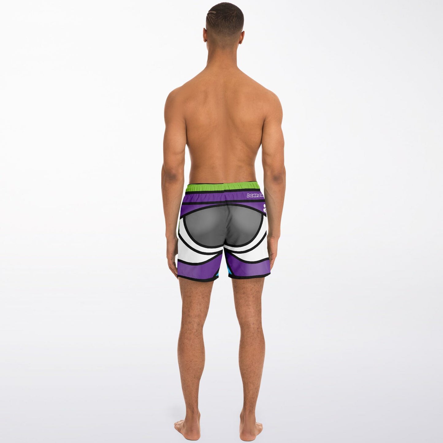 Zeus Riptide (Space Ranger Edition) │ Trompe L'Oeil Swim Trunks