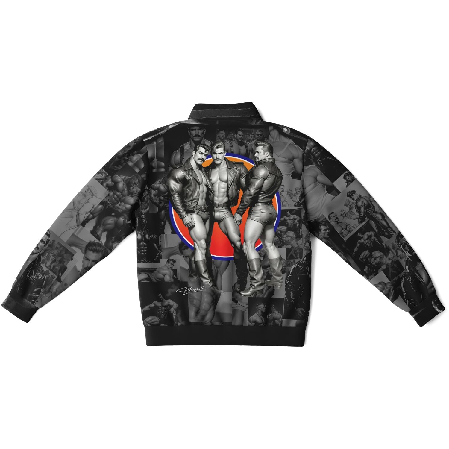 Dominion™: Tom's "Leather" Jacket │ Track Jacket AOP