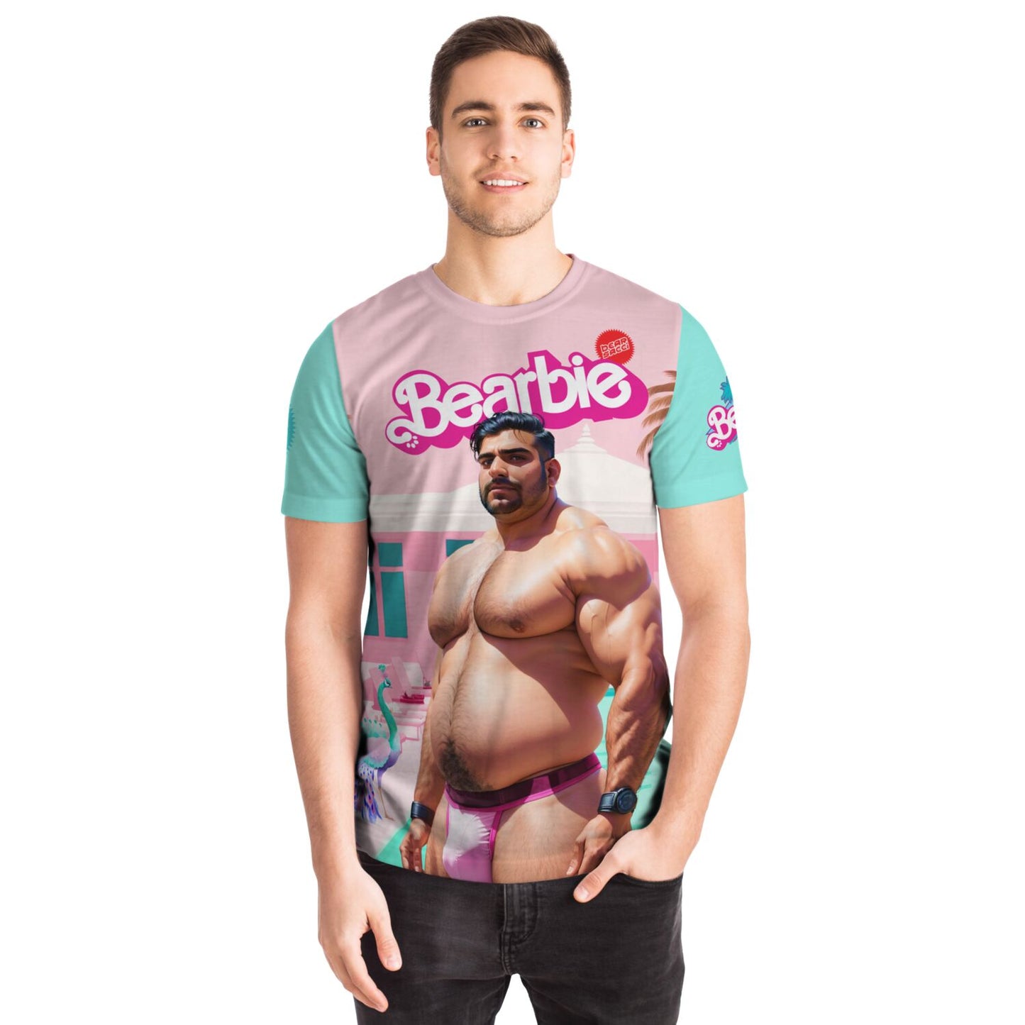 Bearbie: Signature Tee (South Asian) │ All-Over Print T-shirt