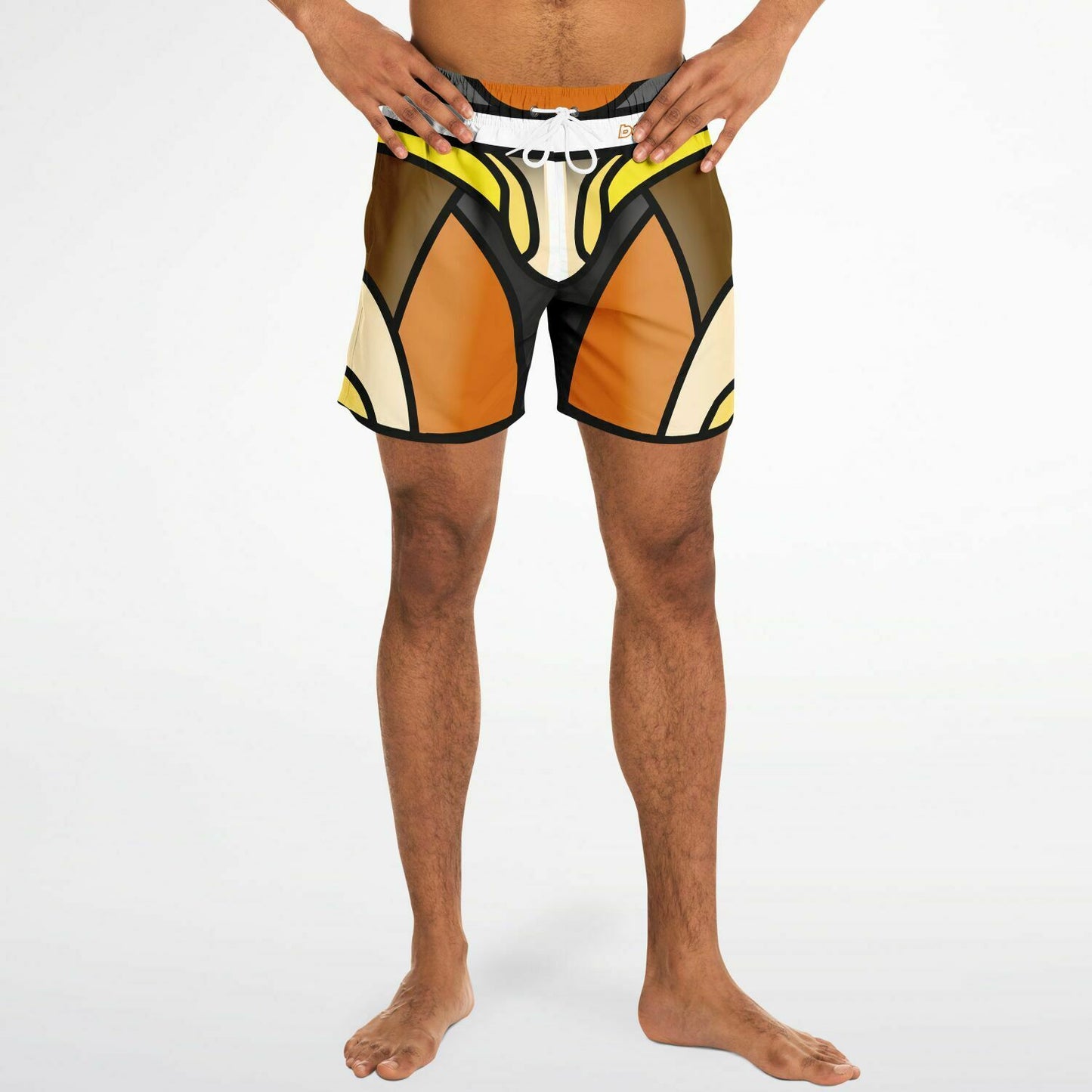 Zeus Riptide (Bear Pride Edition) │ Trompe L'Oeil Swim Trunks