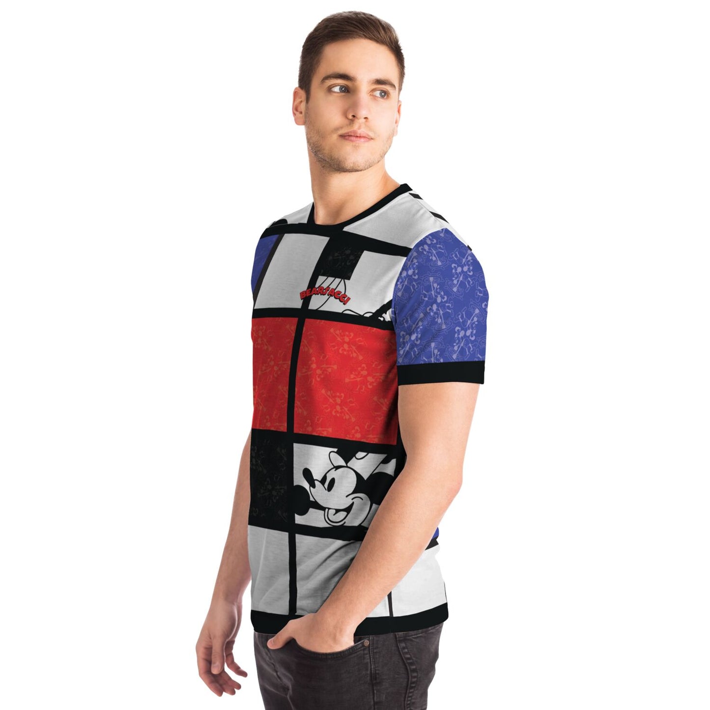 HyperPop™: Mondrian Steamboat Willie │ T-shirt AOP