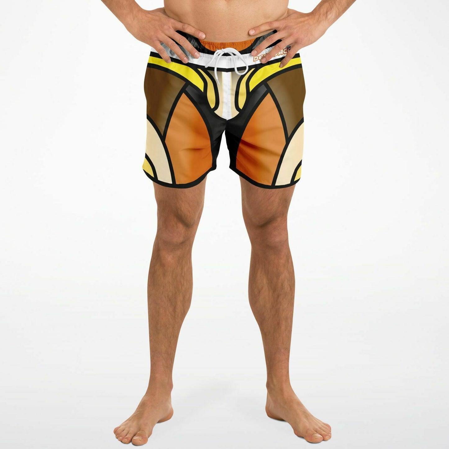 Zeus Riptide (Bear Pride Edition) │ Trompe L'Oeil Swim Trunks