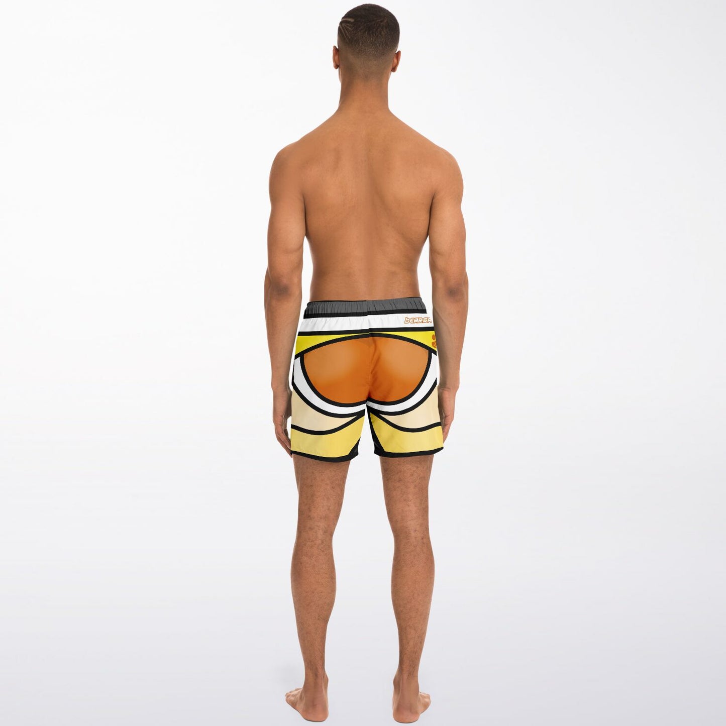 Zeus Riptide (Bear Pride Edition) │ Trompe L'Oeil Swim Trunks