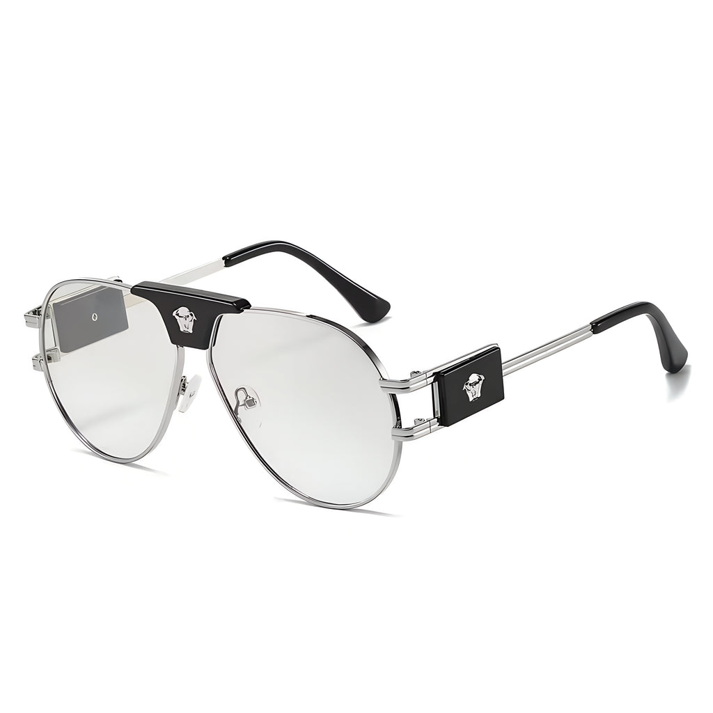 Fake Designer™: Medusa Pilot │ Luxury Aviator Sunglasses