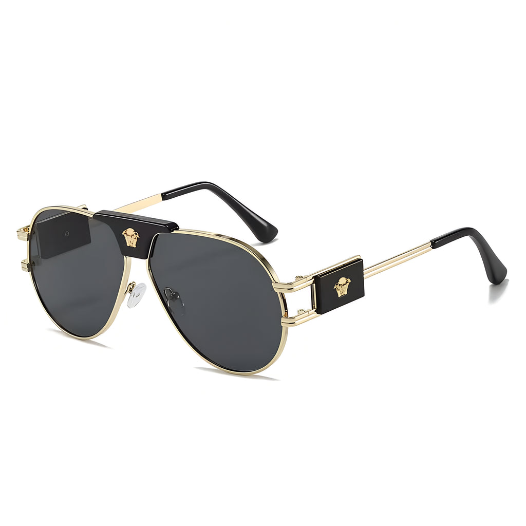 Fake Designer™: Medusa Pilot │ Luxury Aviator Sunglasses