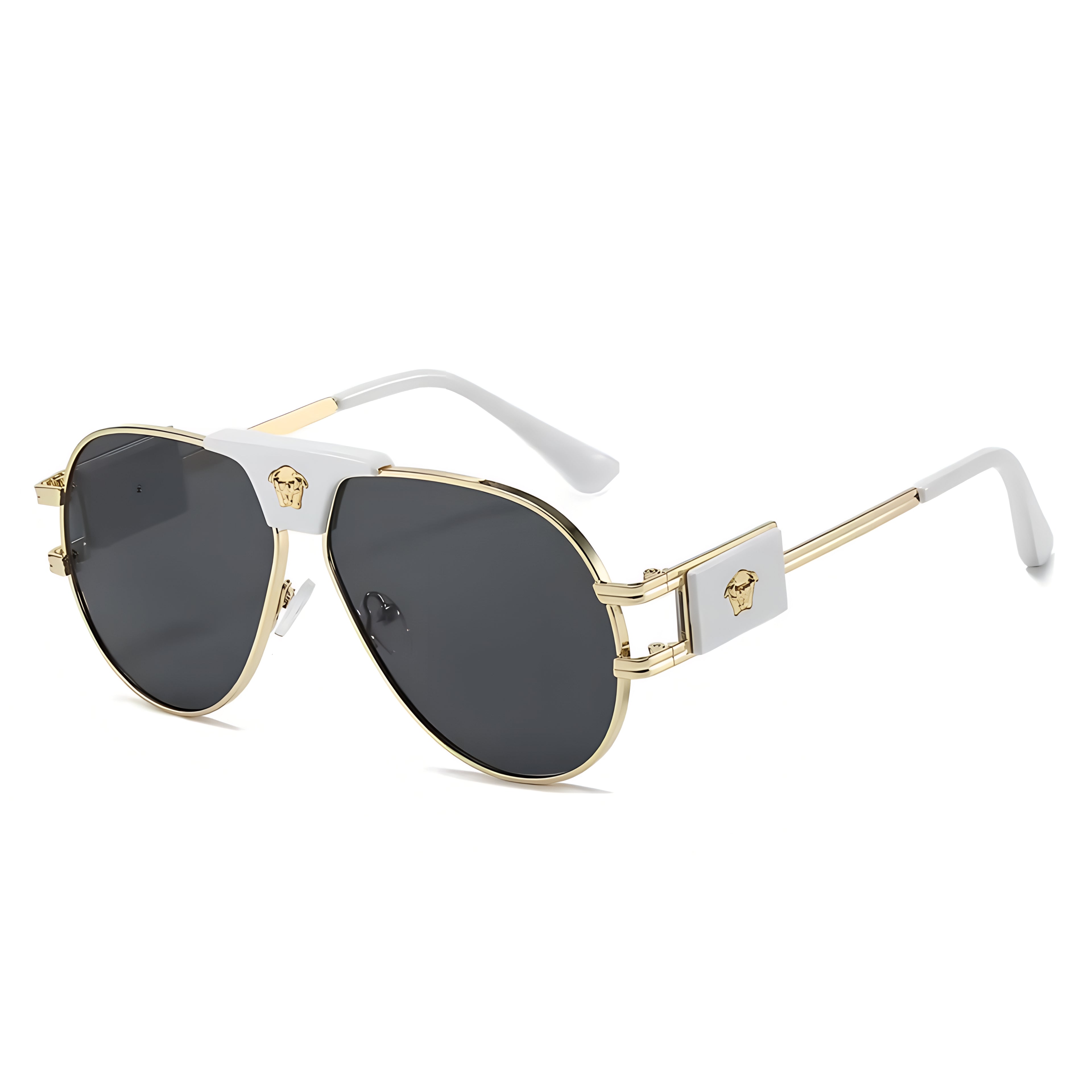 Fake Designer™: Medusa Pilot │ Luxury Aviator Sunglasses