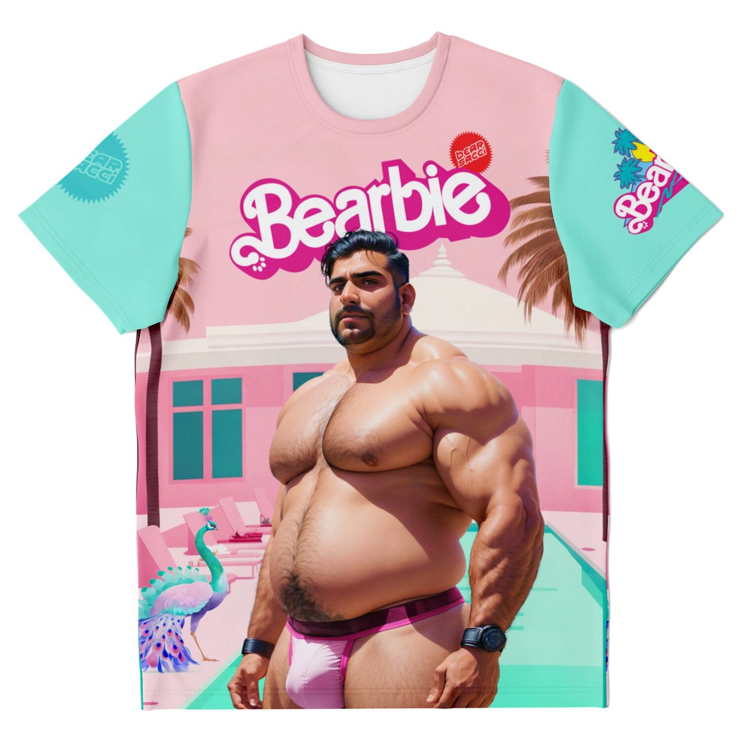 Bearbie: Signature Tee (South Asian) │ All-Over Print T-shirt