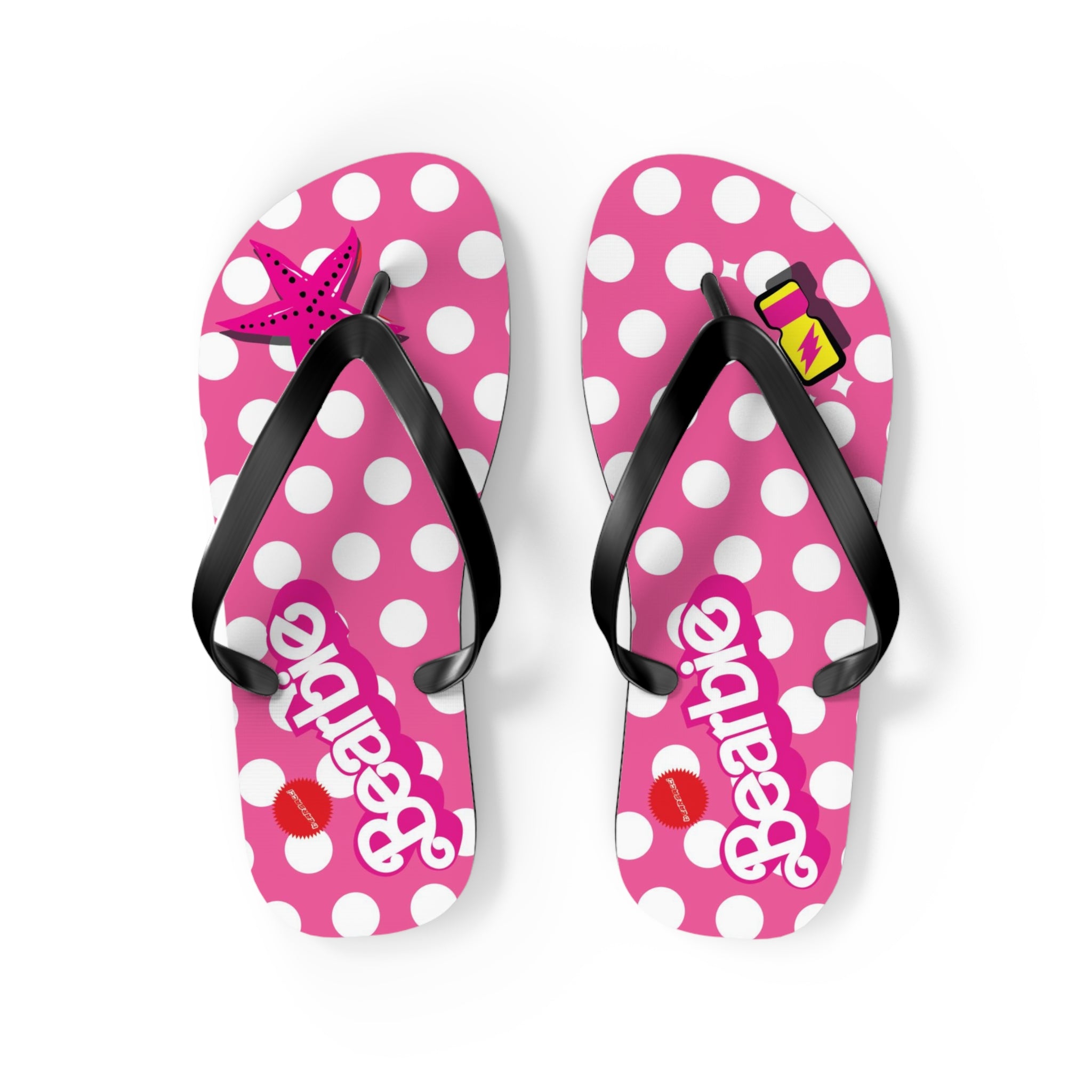 Bearbie on Towel │ Flip Flops